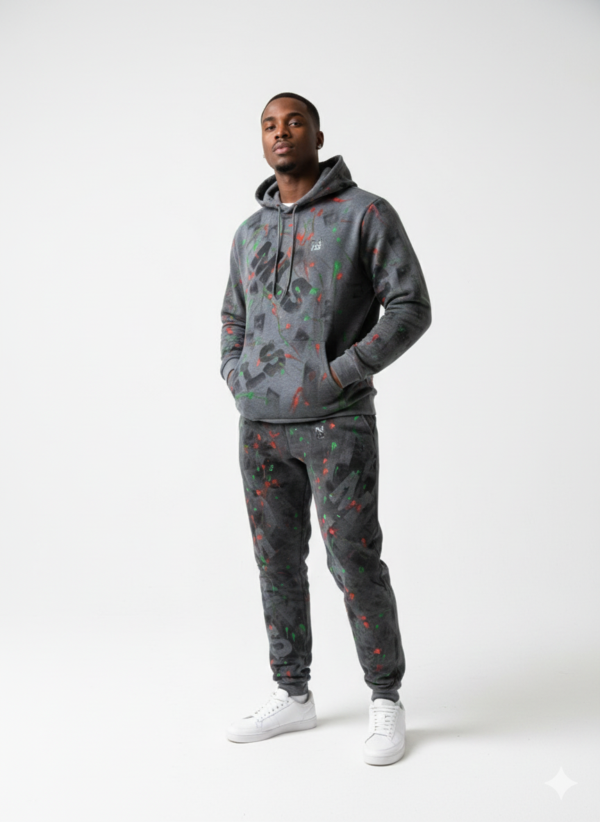 Joggingsæt MLS i Mørkgrå