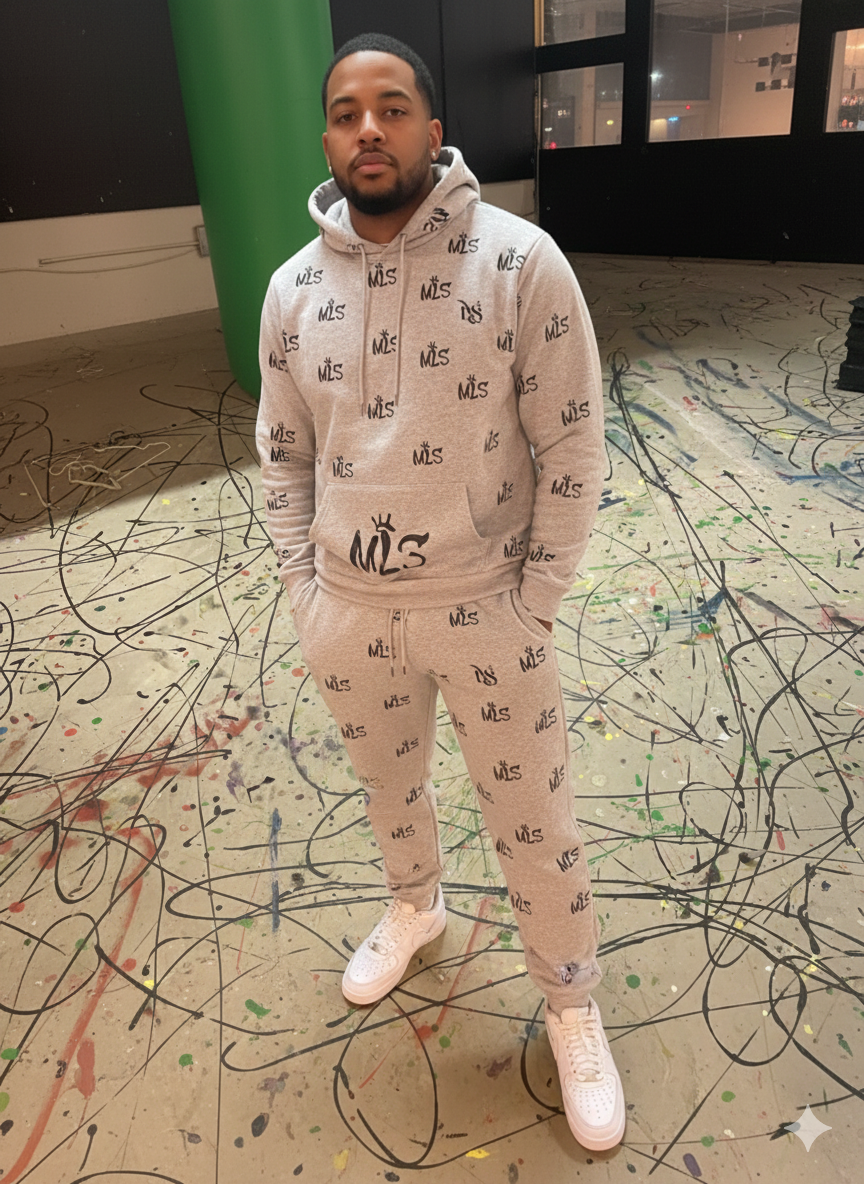 Grå Joggingsæt - Komfort og Stil til Aktiv Livsstil