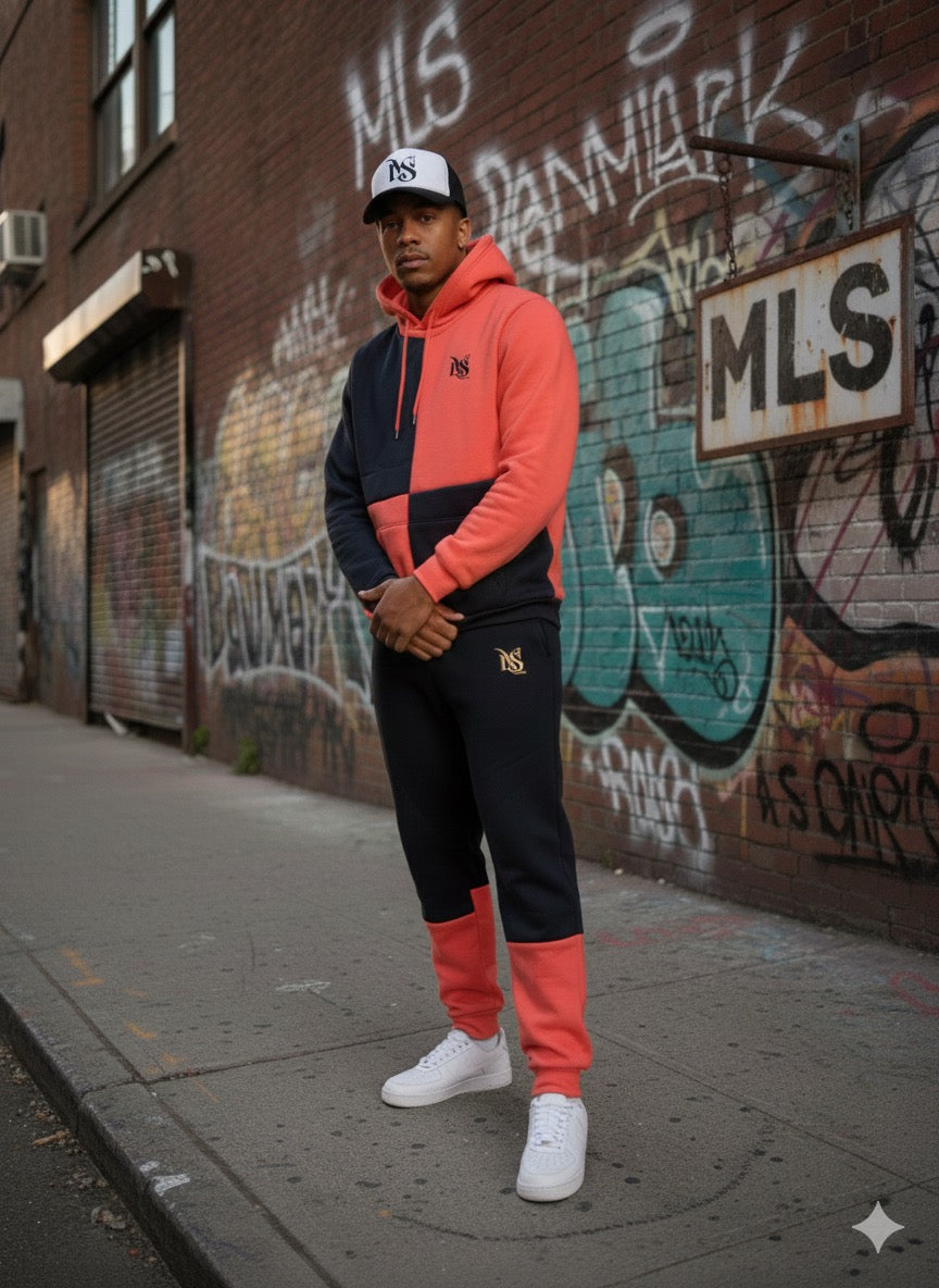 Joggingsæt MLS rød og sort