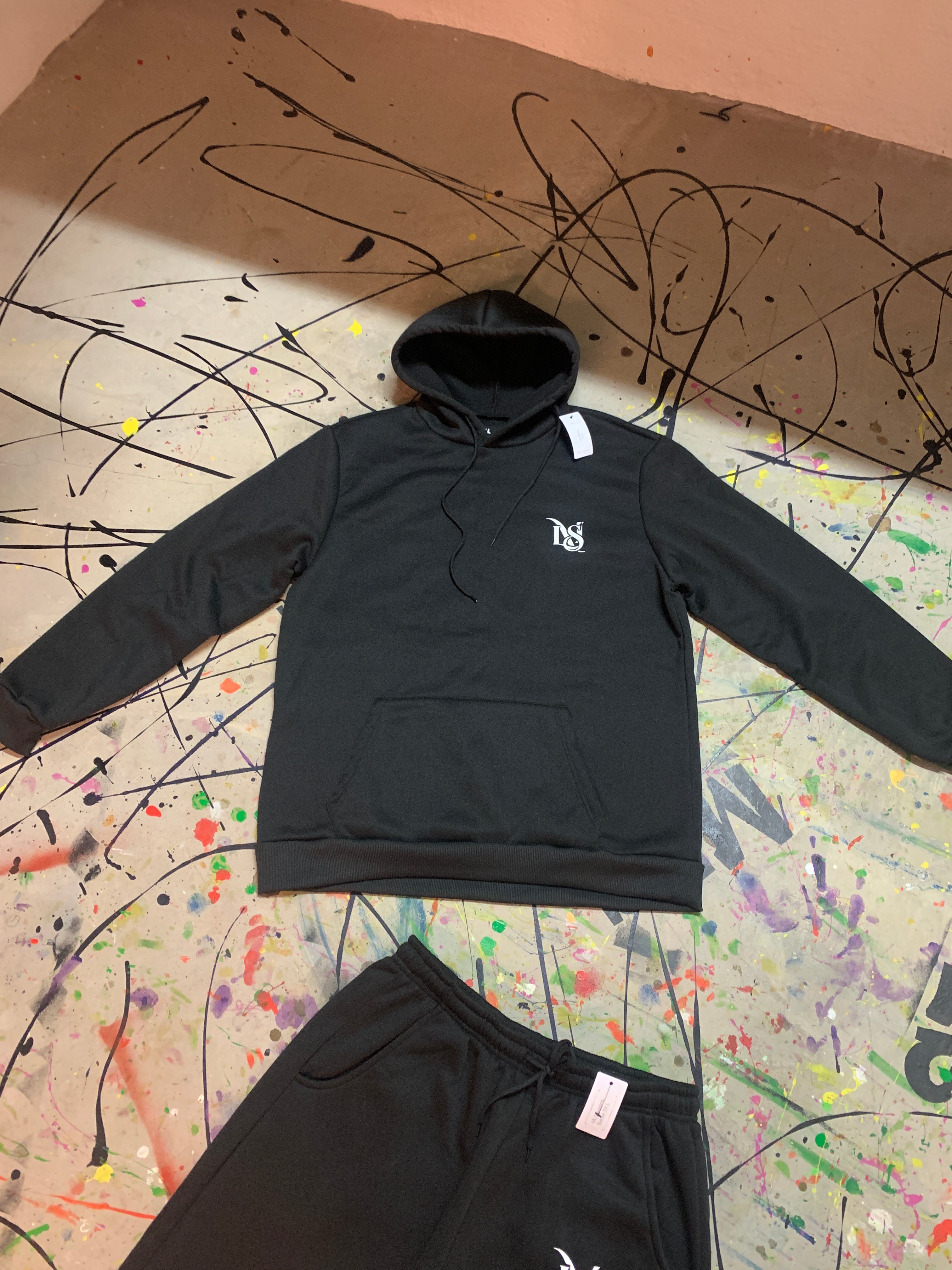 Joggingsæt MLS i sort