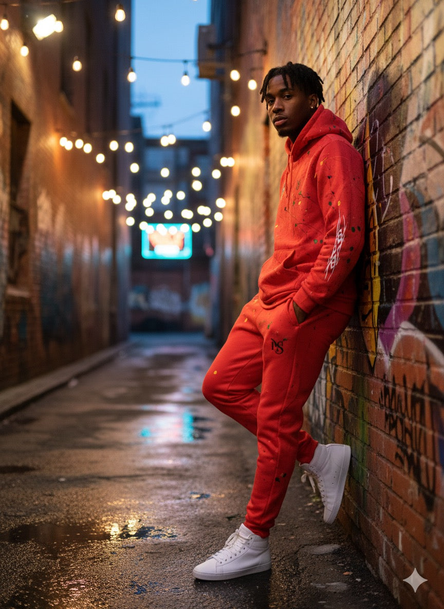 Joggingsæt MLS i Rød