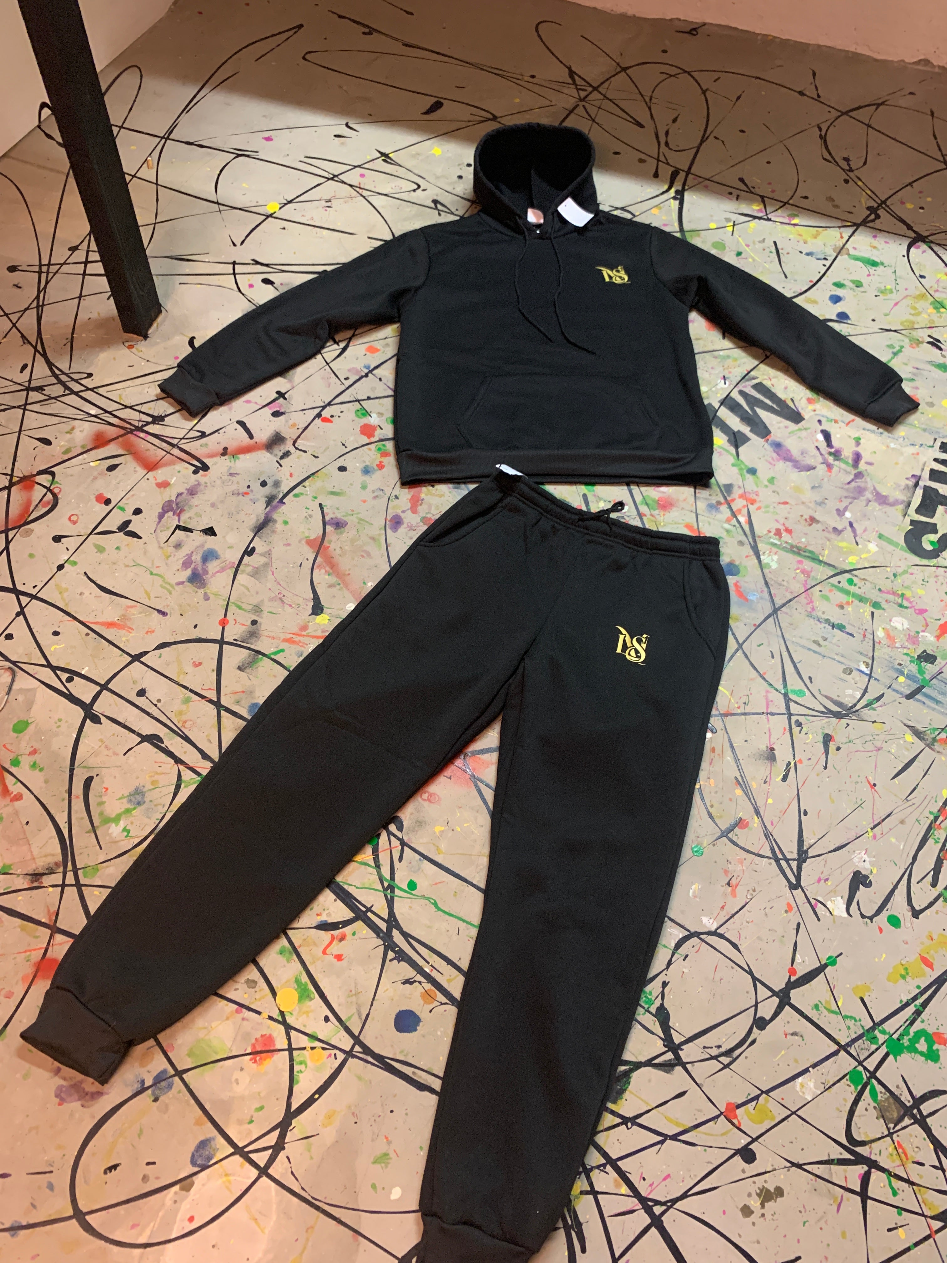 Joggingsæt MLS i sort