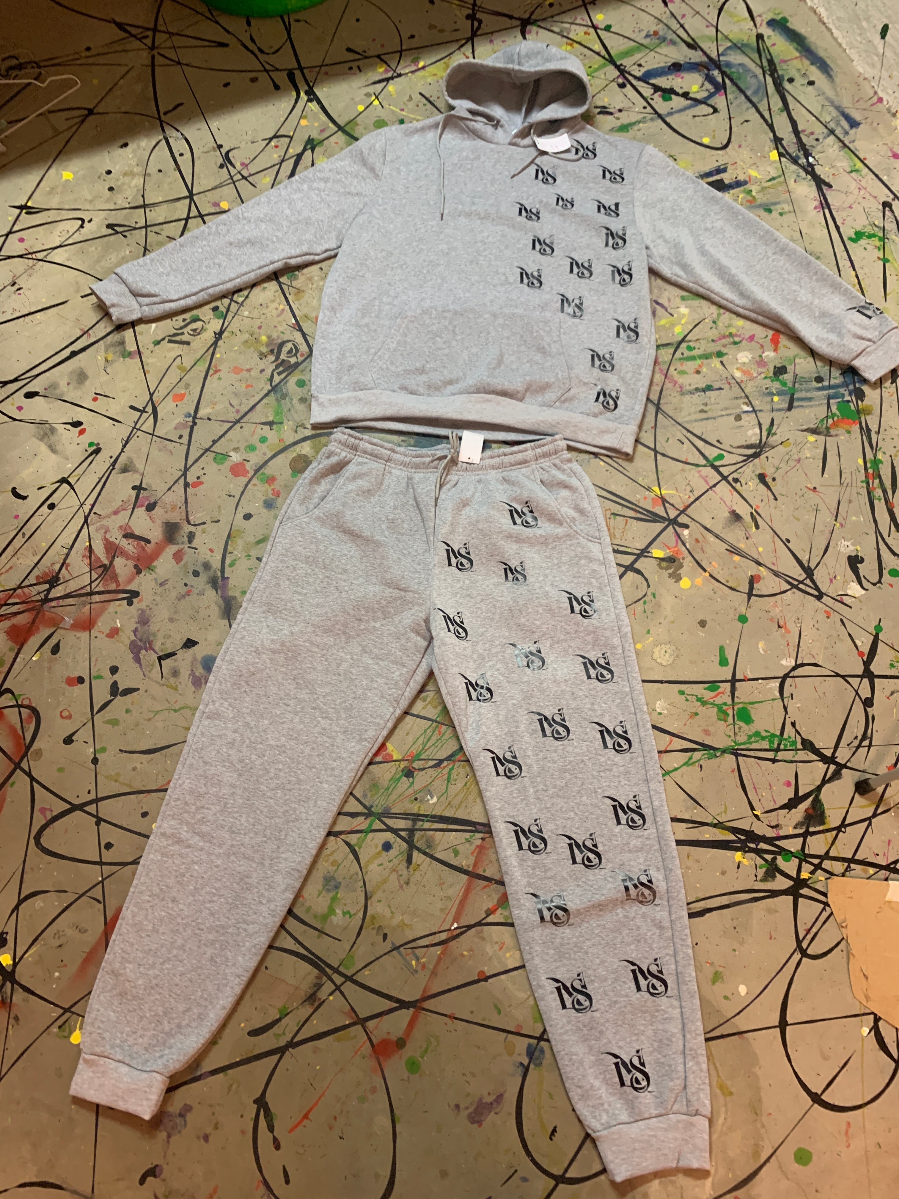 MLS joggingsæt grå