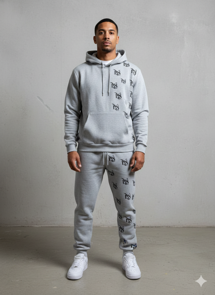 MLS joggingsæt grå