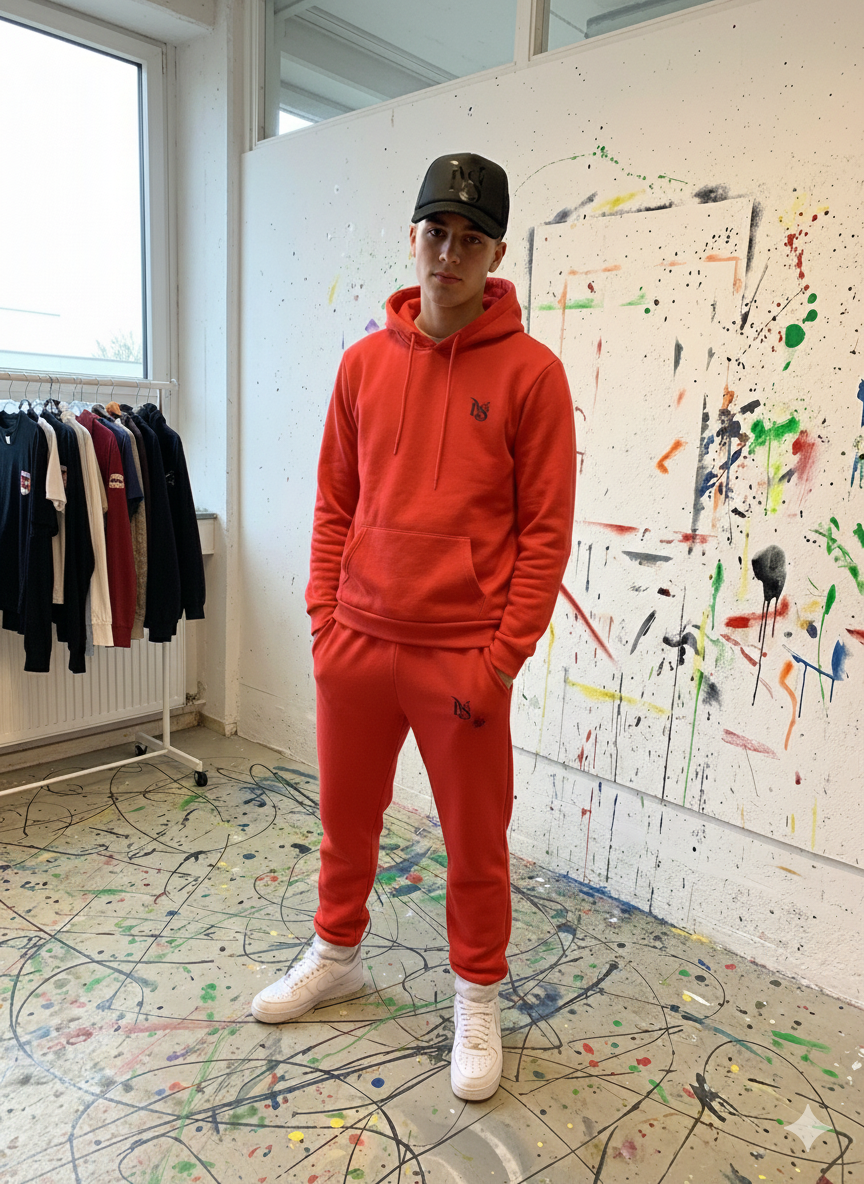 joggingsæt MLS i Rød