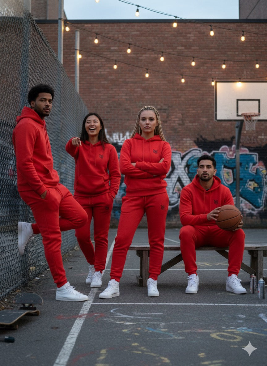 joggingsæt MLS i Rød